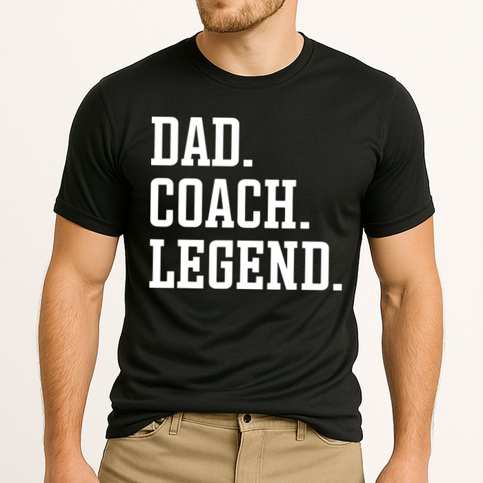 Dad Coach Legend Coach Dad Cooling Performance Crew T-Shirt