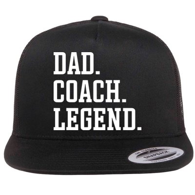 Dad Coach Legend Coach Dad Flatbill Hat