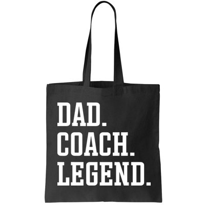 Dad Coach Legend Coach Dad Bag