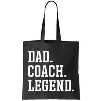 Dad Coach Legend Coach Dad Bag