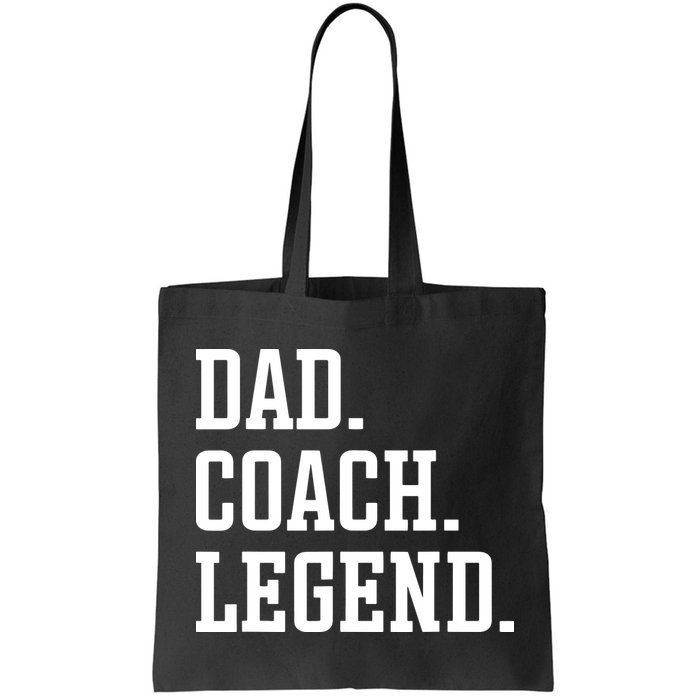 Dad Coach Legend Coach Dad Bag