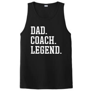 Dad Coach Legend Coach Dad PosiCharge Competitor Tank