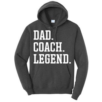 Dad Coach Legend Coach Dad Tall Hoodie