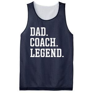 Dad Coach Legend Coach Dad Mesh Reversible Basketball Jersey Tank