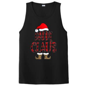 Daddy Claus Leopard Christmas Pajama Santa Gift For Father's Gift PosiCharge Competitor Tank