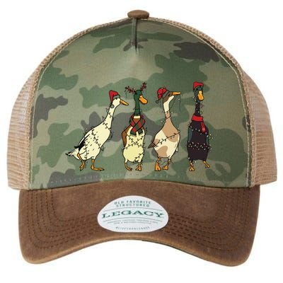 Ducks Christmas Light Legacy Tie Dye Trucker Hat