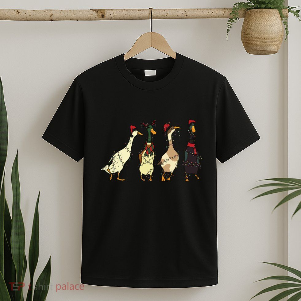 Ducks Christmas Light T-Shirt