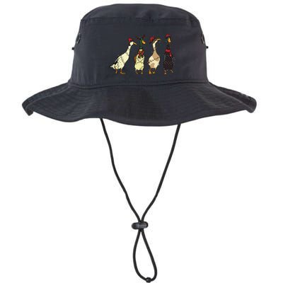 Ducks Christmas Light Bucket Hat
