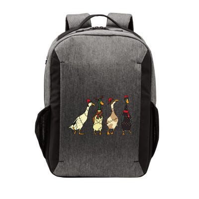 Ducks Christmas Light Vector Backpack