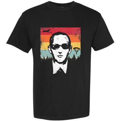 Db Cooper Lives Sketch Unsolved Mystery Urban Legend Rainbow Garment-Dyed Heavyweight T-Shirt