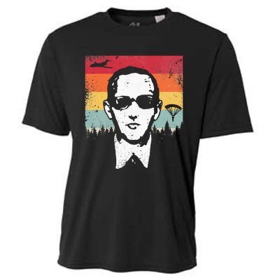 Db Cooper Lives Sketch Unsolved Mystery Urban Legend Rainbow Cooling Performance Crew T-Shirt