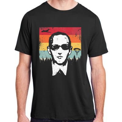 Db Cooper Lives Sketch Unsolved Mystery Urban Legend Rainbow Adult ChromaSoft Performance T-Shirt