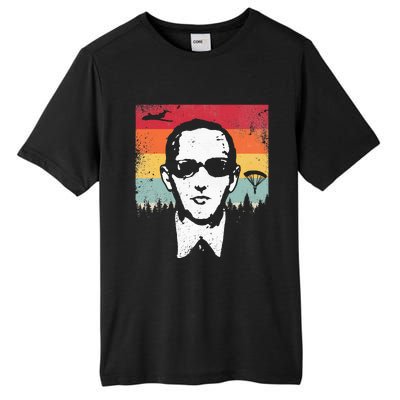 Db Cooper Lives Sketch Unsolved Mystery Urban Legend Rainbow Tall Fusion ChromaSoft Performance T-Shirt