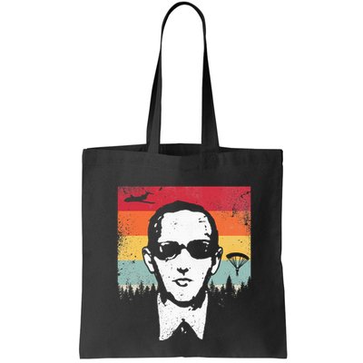 Db Cooper Lives Sketch Unsolved Mystery Urban Legend Rainbow Bag