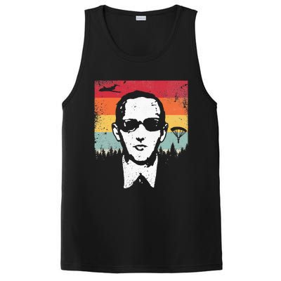 Db Cooper Lives Sketch Unsolved Mystery Urban Legend Rainbow PosiCharge Competitor Tank