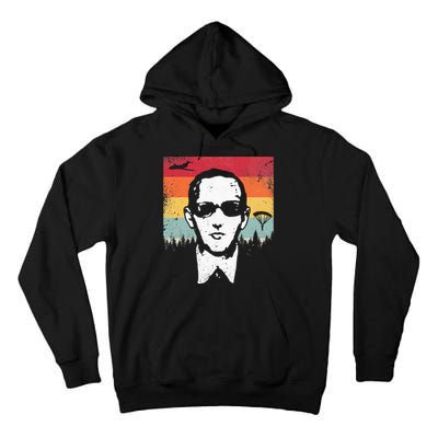 Db Cooper Lives Sketch Unsolved Mystery Urban Legend Rainbow Tall Hoodie