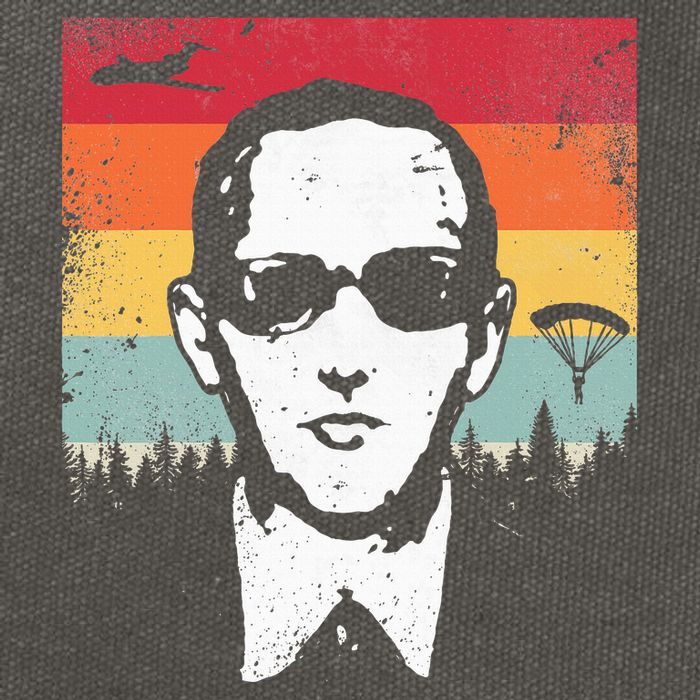 Db Cooper Lives Sketch Unsolved Mystery Urban Legend Rainbow Cotton Canvas Backpack
