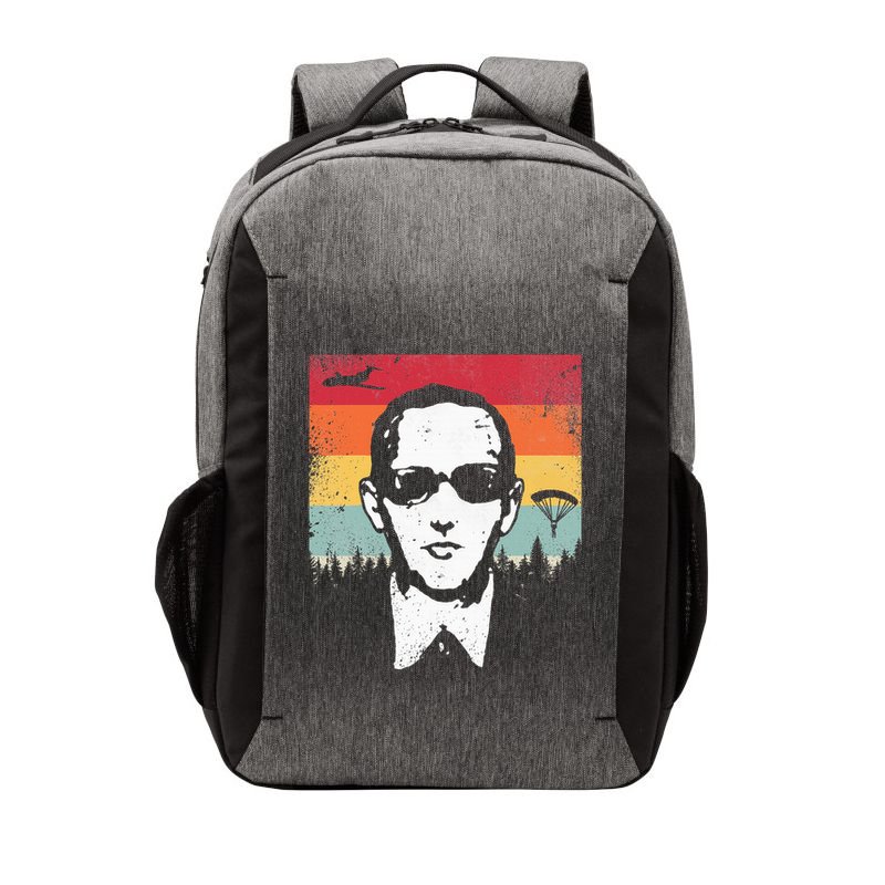 Db Cooper Lives Sketch Unsolved Mystery Urban Legend Rainbow Vector Backpack