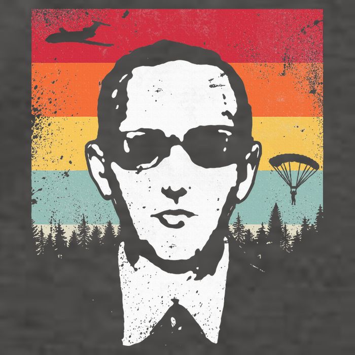 Db Cooper Lives Sketch Unsolved Mystery Urban Legend Rainbow Vector Backpack