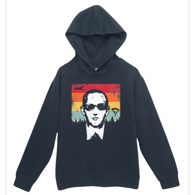 Db Cooper Lives Sketch Unsolved Mystery Urban Legend Rainbow Urban Pullover Hoodie