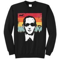 DB Cooper Lives Sketch Unsolved Mystery Urban Legend Rainbow Sweatshirt