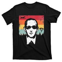 DB Cooper Lives Sketch Unsolved Mystery Urban Legend Rainbow T-Shirt