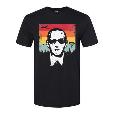 DB Cooper Lives Sketch Unsolved Mystery Urban Legend Rainbow Softstyle CVC T-Shirt