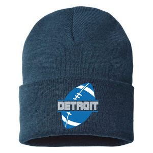 Detroit City Lions Sport Football Sustainable Knit Beanie