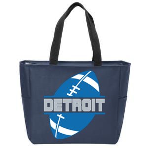 Detroit City Lions Sport Football Zip Tote Bag