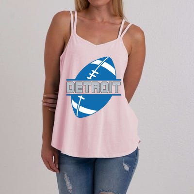 Detroit City Lions Sport Football Women's Strappy Tank