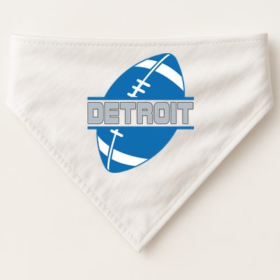Detroit City Lions Sport Football USA-Made Doggie Bandana