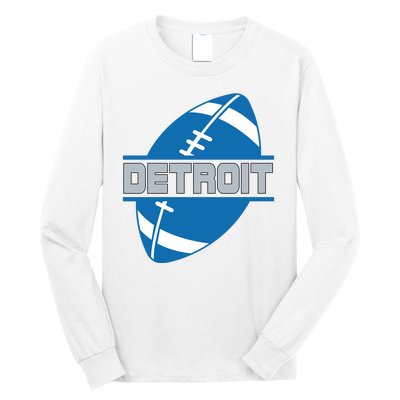 Detroit City Lions Sport Football Long Sleeve Shirt