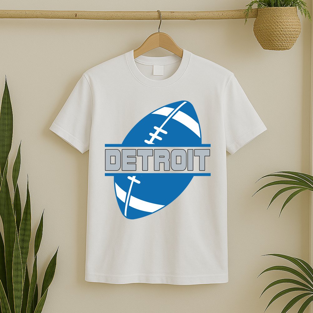 Detroit City Lions Sport Football T-Shirt