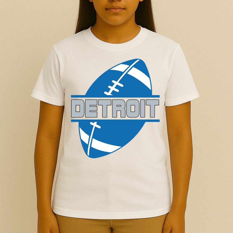 Detroit City Lions Sport Football T-Shirt