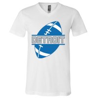 Detroit City Lions Sport Football V-Neck T-Shirt