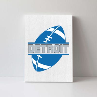 Detroit City Lions Sport Football Canvas