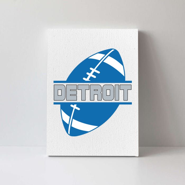 Detroit City Lions Sport Football Canvas