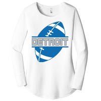 Detroit City Lions Sport Football Women's Perfect Tri Tunic Long Sleeve Shirt