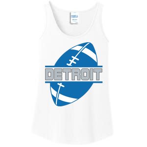 Detroit City Lions Sport Football Ladies Essential Tank