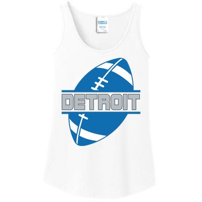 Detroit City Lions Sport Football Ladies Essential Tank