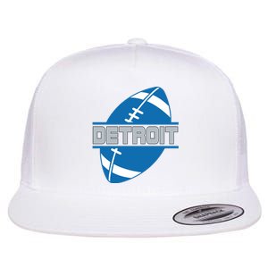 Detroit City Lions Sport Football Flat Bill Trucker Hat