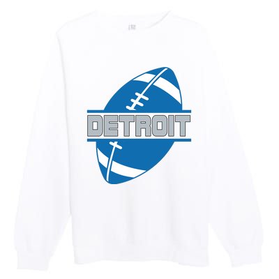 Detroit City Lions Sport Football Premium Crewneck Sweatshirt