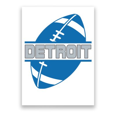 Detroit City Lions Sport Football Poster