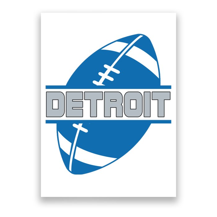 Detroit City Lions Sport Football Poster