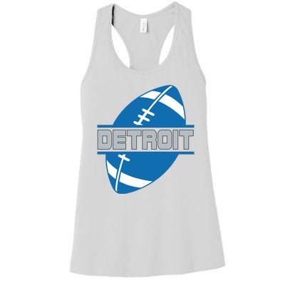 Detroit City Lions Sport Football Women's Racerback Tank