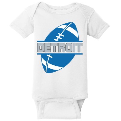 Detroit City Lions Sport Football Baby Bodysuit