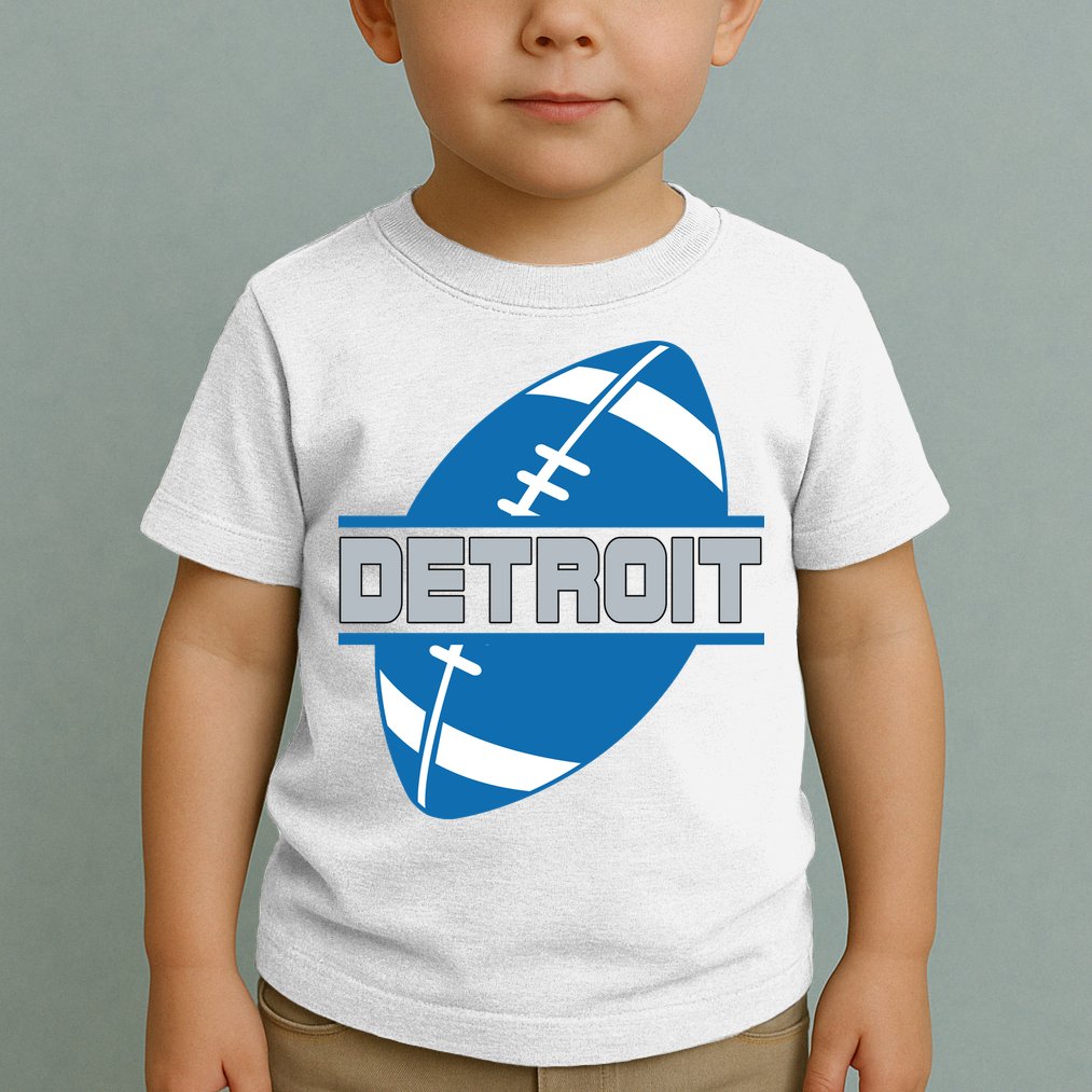 Detroit City Lions Sport Football Toddler T-Shirt