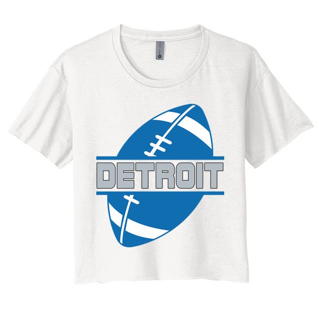 Detroit City Lions Sport Football Crop Top