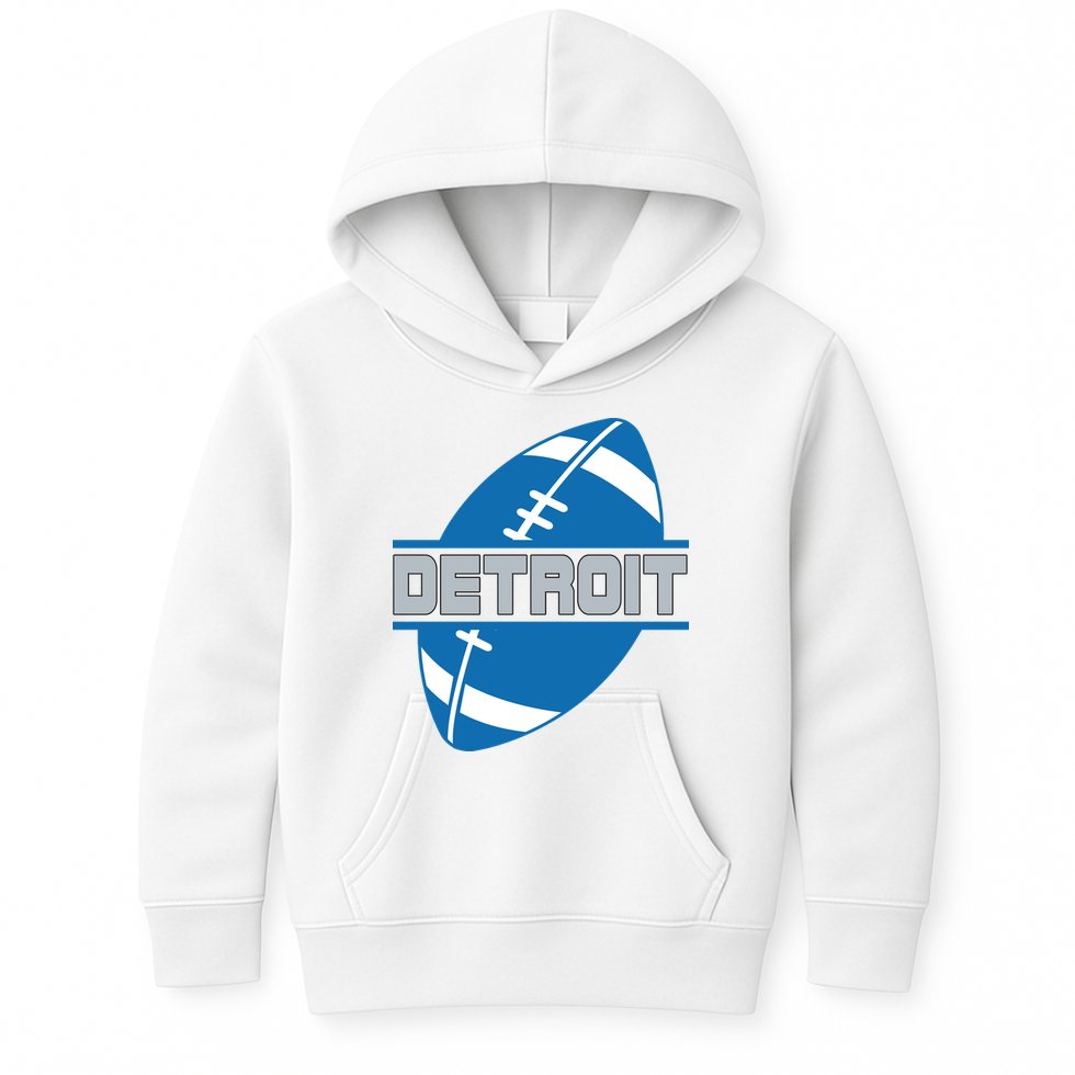 Detroit City Lions Sport Football Kids Hoodie