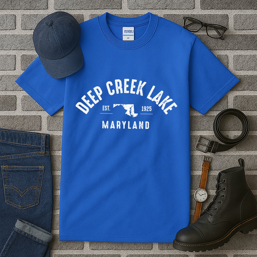 Deep Creek Lake Maryland Tall T-Shirt